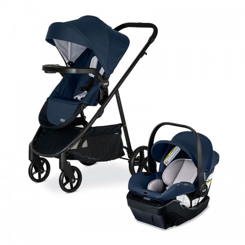 Britax Willow Brook Travel System - Infant Car Seat and Stroller Combo with Aspen Base | ClickTight System Britax Willow Brook Travel System - Infant Car Seat and Stroller Combo with Aspen Base | ClickTight System